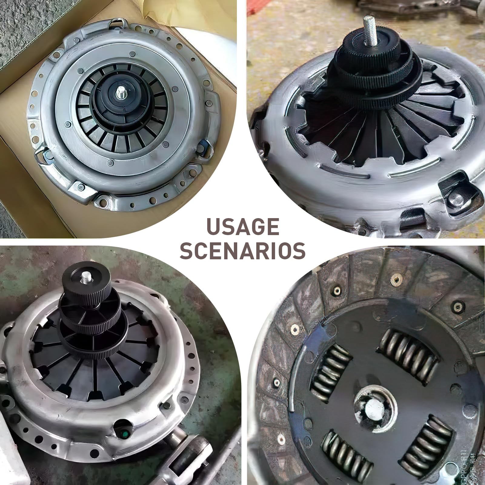 Utensile per L'allineamento dei Dischi di Frizione Universale, Strumento di Allineamento della Frizione Universale per Auto, Kit Professionale per l'Allineamento dei Dischi di Frizione