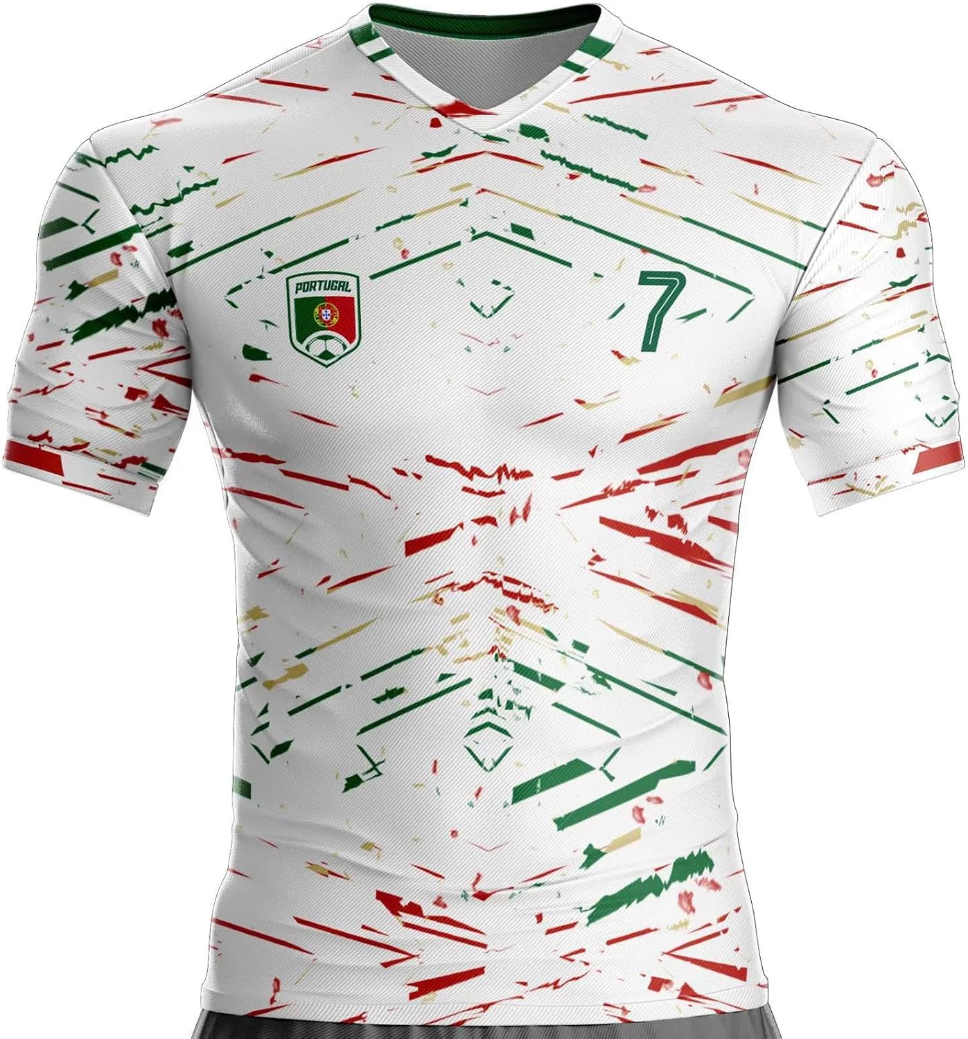 Portugal Football Jersey PT-037 Portuguese Flag