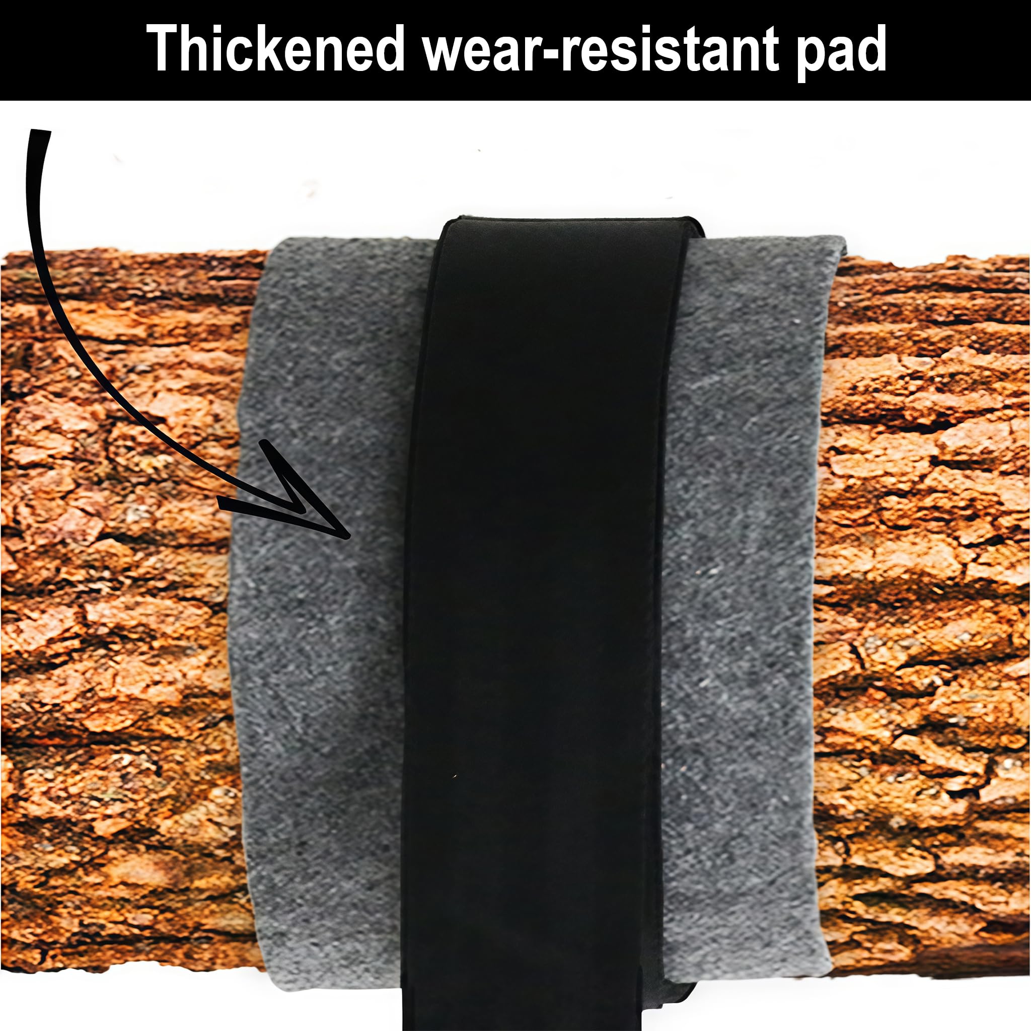 Accessorio per Altalena per Alberi 800KG, Sospensione per sedie a Altalena da amacca e trapezoide, Cinghie 150cm x 5cm con moschettoni, Anelli a D, Borsa e Protezione per Alberi