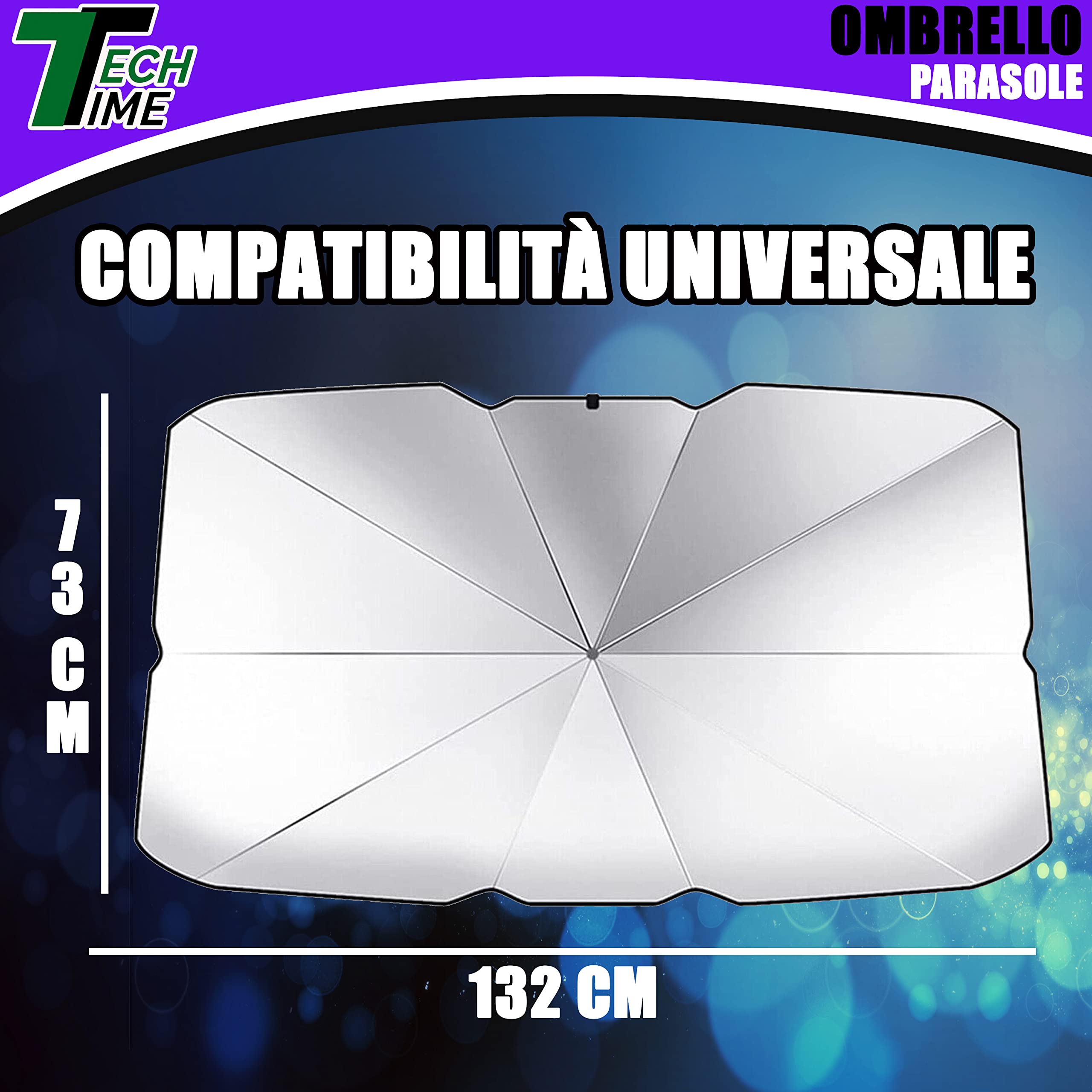 Pare-Soleil Avant De Voiture, Parapluie Pare-Soleil Pliable Pour Pare