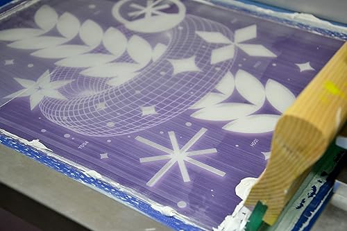 Miniatura 7 de Ecotex Emulsión de serigrafía para principiantes (8 onzas) - Emulsión fotográfica presensibilizada lista para usar para pantallas de seda y tela -