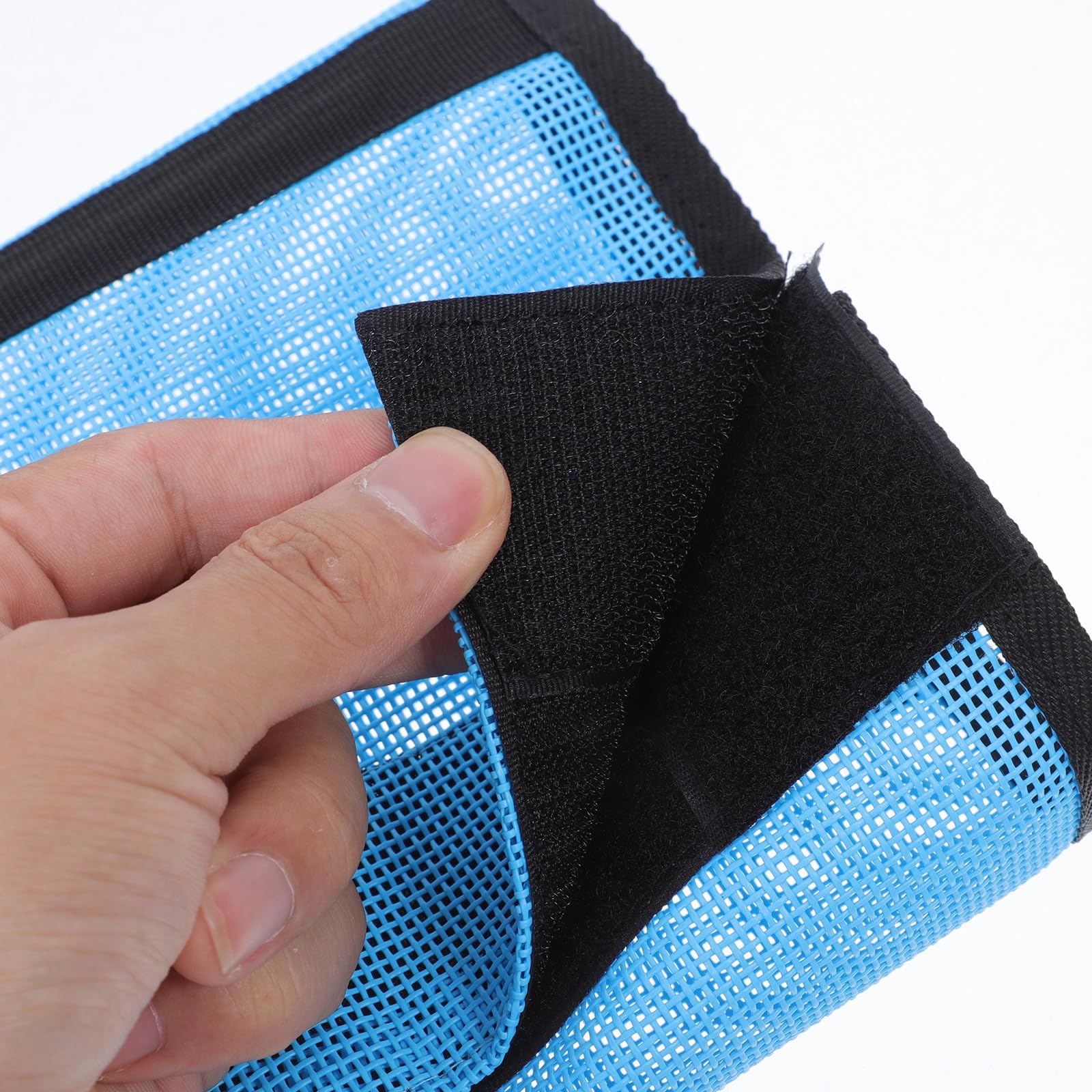 Fliegengamaschen 4 Stück Atmungsaktive Mesh Beinbezüge Pferde für Pferdehöfe und Outdoor Schutz vor Bremsen