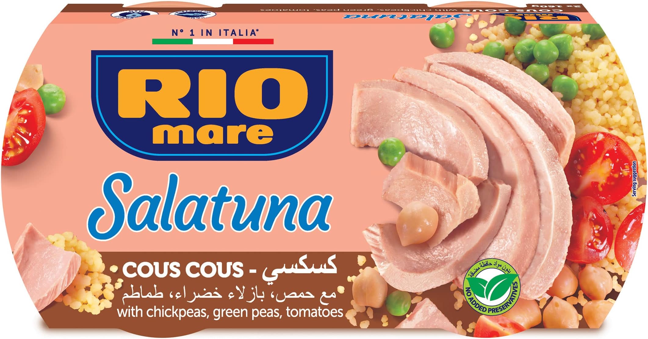 Rio Mare Salatuna Couscous - Pack of 2 x 160g