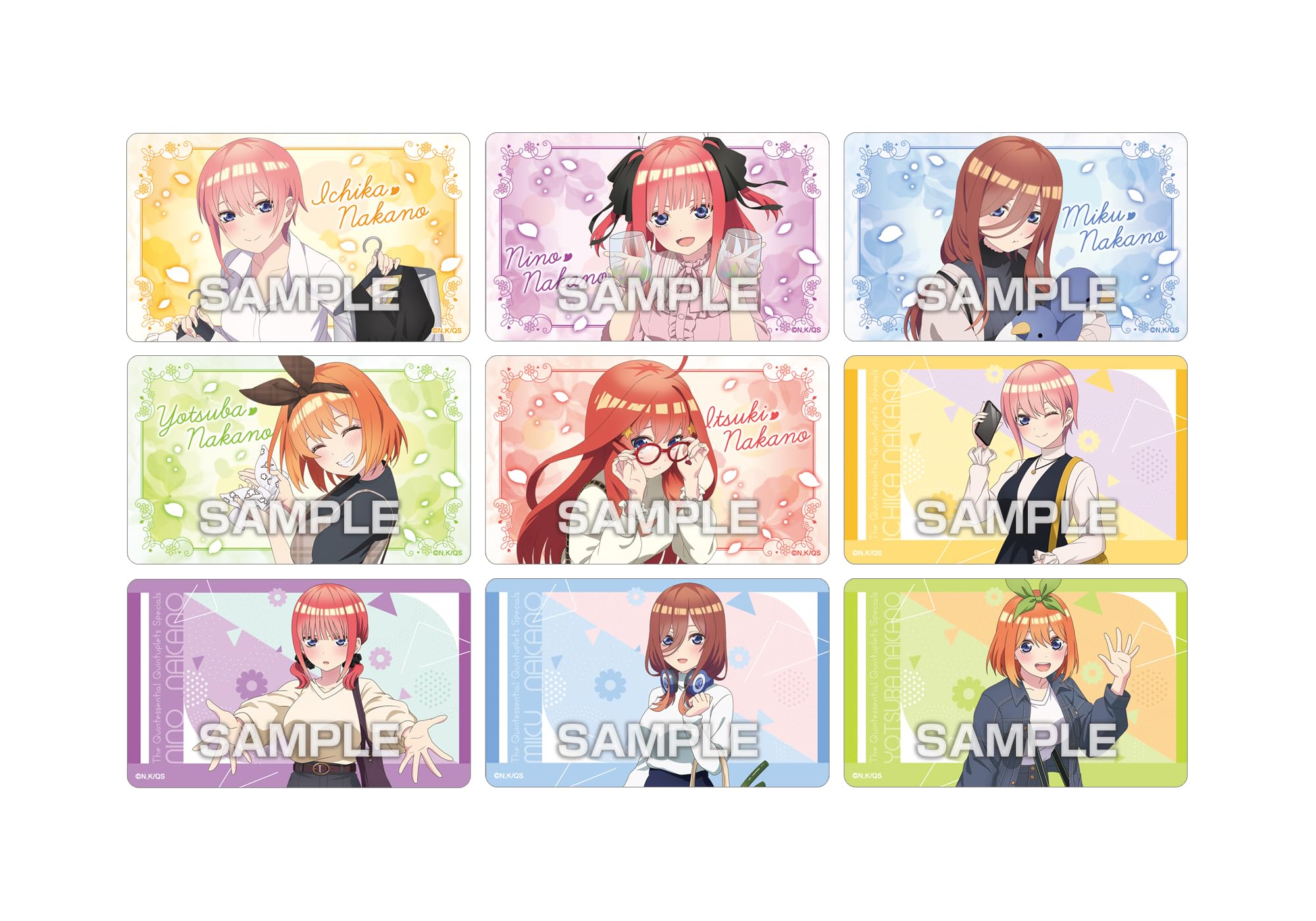Amazon.co.jp: エンスカイ(ENSKY) 五等分の花嫁∽ デコステッカー2ガム