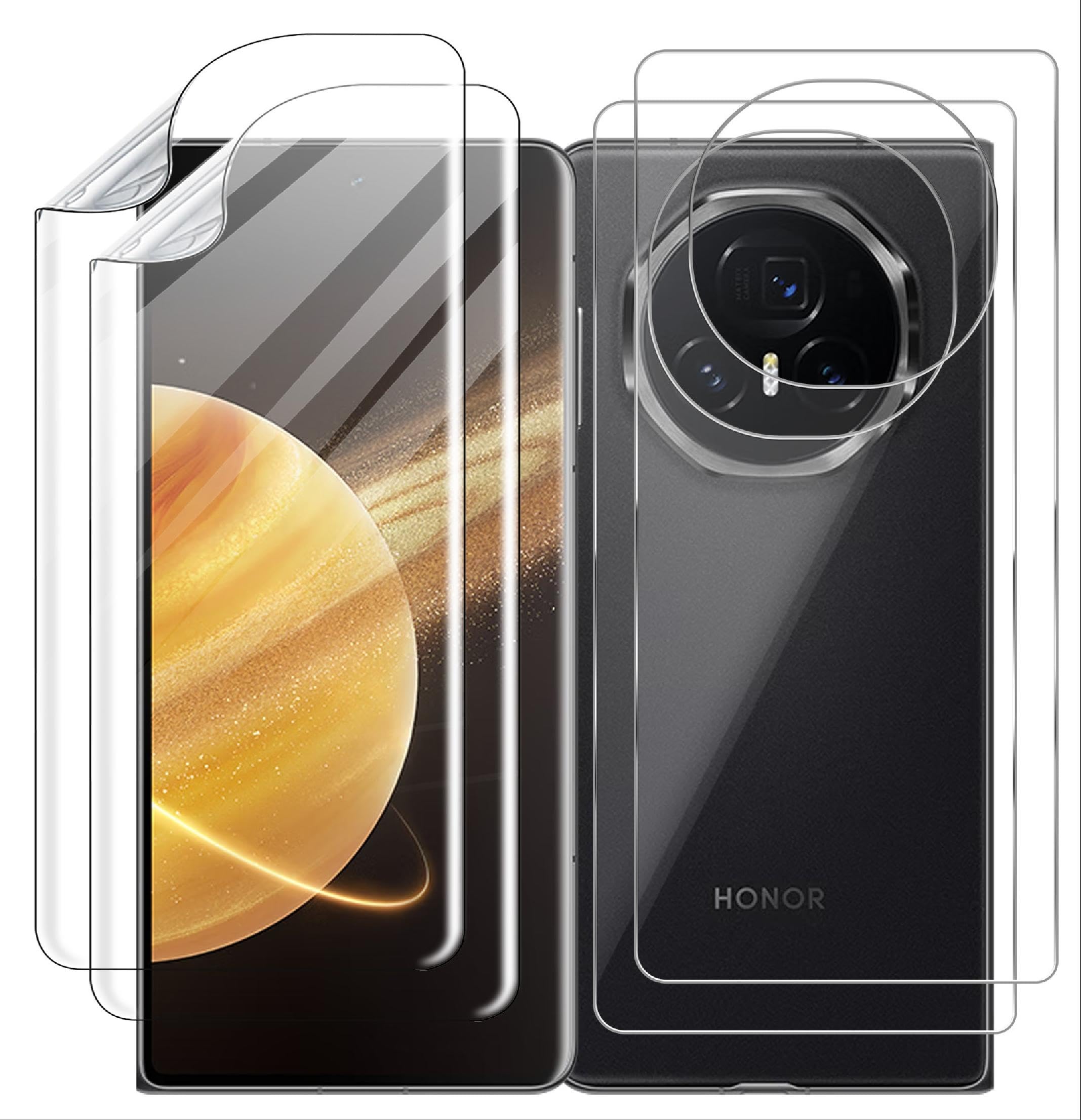 Protections Verre Trempé Pour Caméra IPhone 17 Pro Max - Lot De 3 - Antireflet, Transparence Maximale - Compatible Avec La Plupart Des Coques