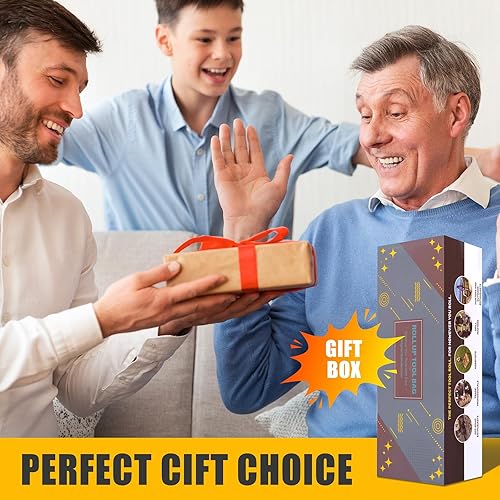 Miniatura 6 de Bolsa de herramientas enrollable, organizador de herramientas resistente con 2 bolsas desmontables con cremallera, almacenamiento de herramientas