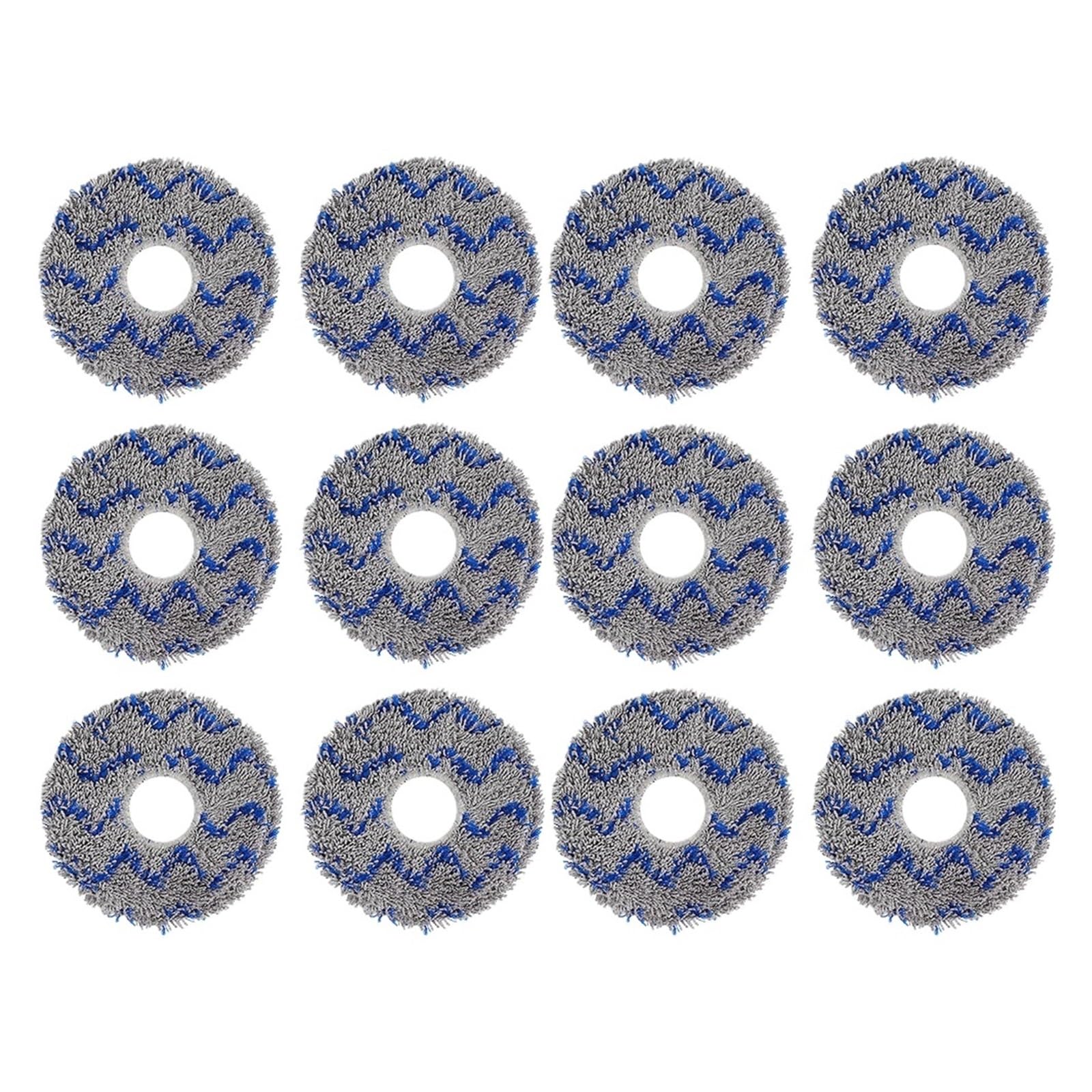 Eezii 30Pcs Mop Cloth,Compatible Forxiaomi，X10+ X20 Max,Compatible Fordreame，L20 Ultra L30 Ultra X20 Pro L10s Pro Ultra X40 Ultra X40 Pro S30 Pro Vacuum Cleaner(30Pcs)