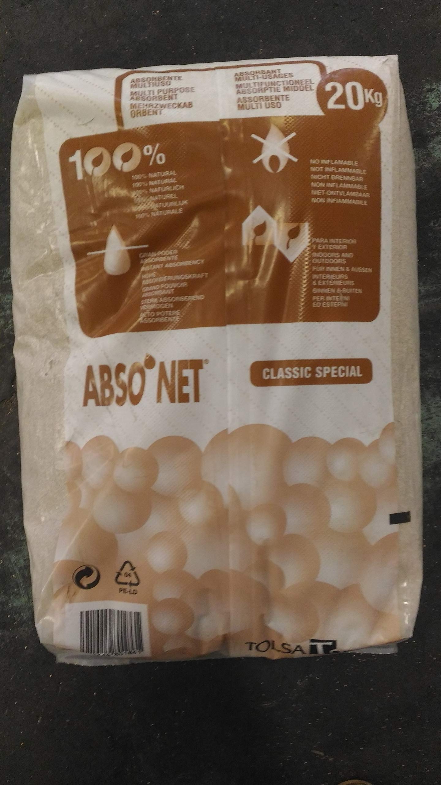 Absorbant sable sépiolite 20 kg (12)
