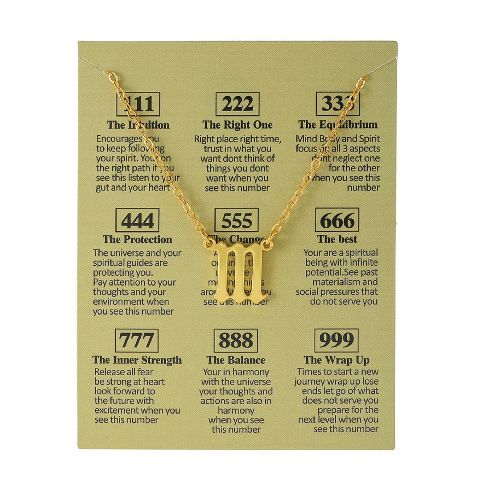 COLORFUL BLING Angel Number Necklace 111 222 333 444 555 666 777 888 999 Necklace Lucky Number Pendant Choker Numerology Jewelry Friendship Birthday Gift Valentine's Day