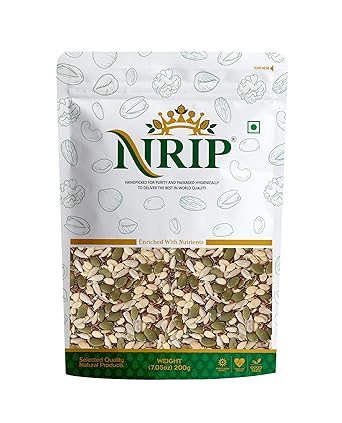 NRIP Mixed Roasted Super Seeds (5 in 1) 200 Gm - image, photos