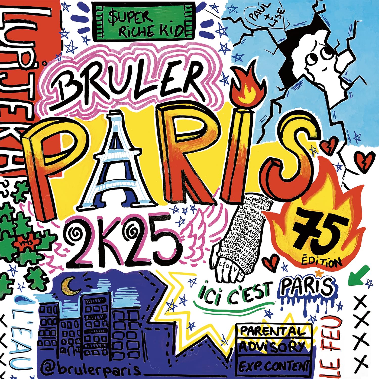 BRULER PARIS (VINYLE EDITION LIMITÉE PARIS) [VINYL]
