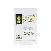 Vista 1 de Druids Grove Gelatina vegana vegana Sin OMG Sin gluten OU Kosher Certificado – 6 oz.
