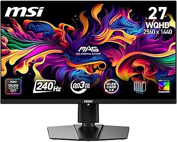 MSI MAG 271QP QD-OLED X24 écran gaming 26,5" WQHD 240Hz - photo 1
