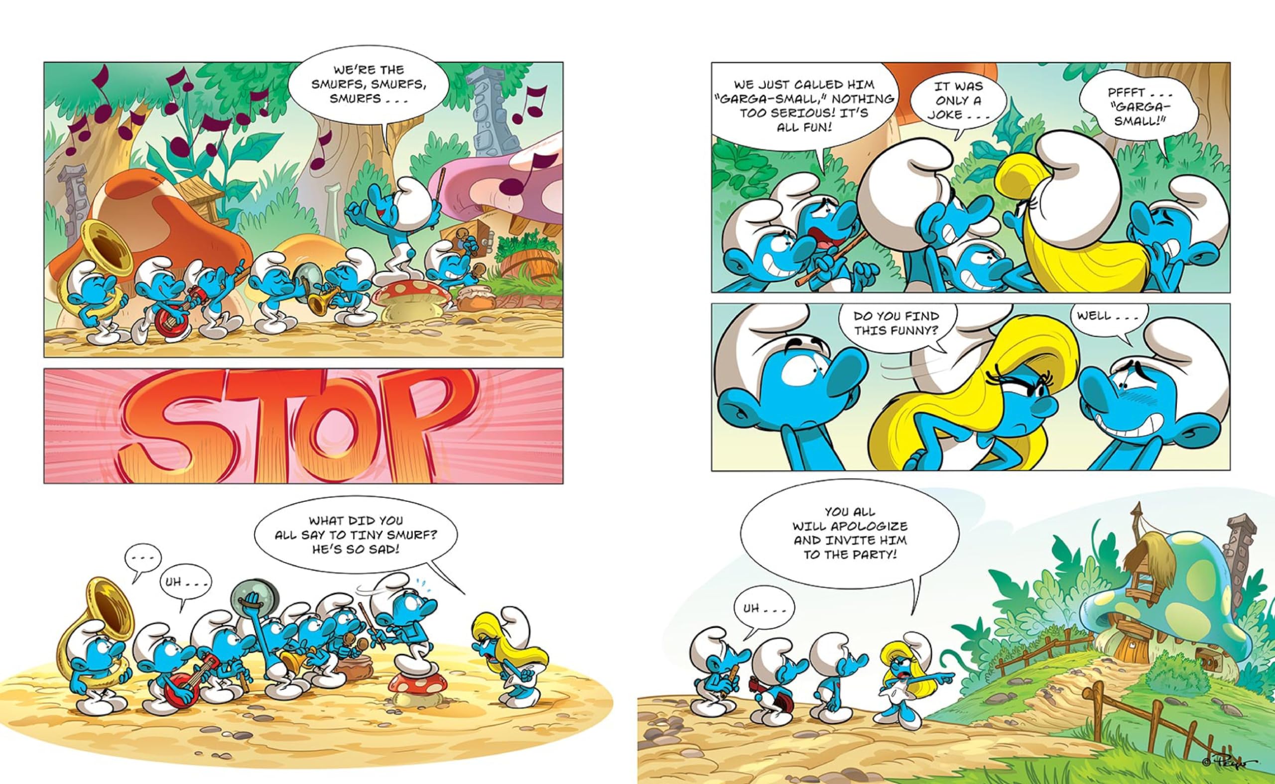 We Are the Smurfs: Our Brave Ways! (We Are the Smurfs Book 4): A Graphic Novel