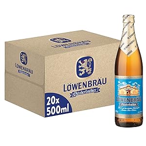Lowenbrau Oktoberfest Birra, Bottiglia – Pacco da 20 x 500 ml