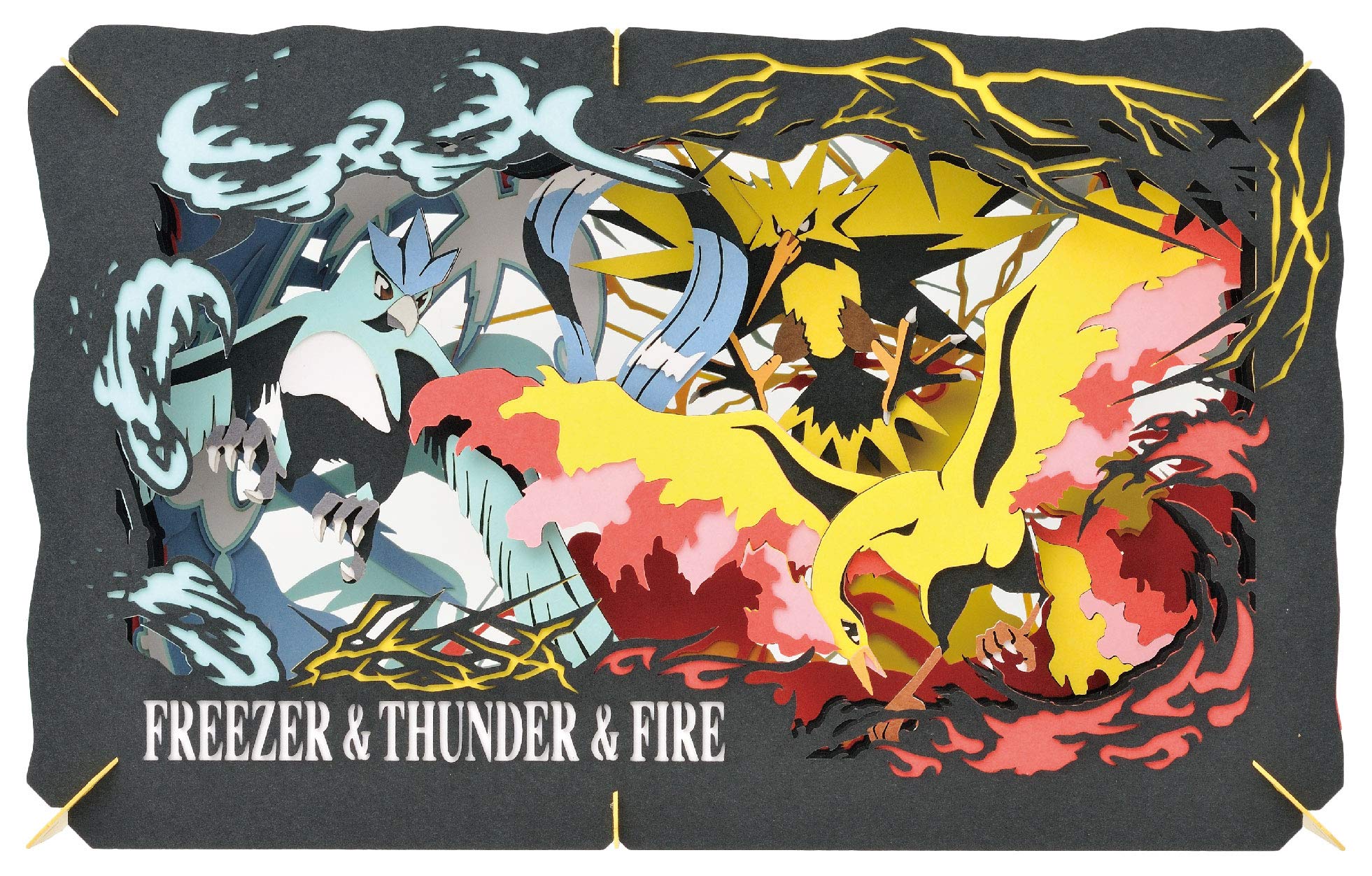 Amazon.com: Ensky - Pokémon - Articuno, Zapdos, Moltres, Paper