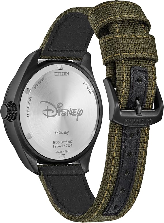 Citizen AW0148-47W Alpine Mickey Mouse Boxed Set, Men's, Khaki