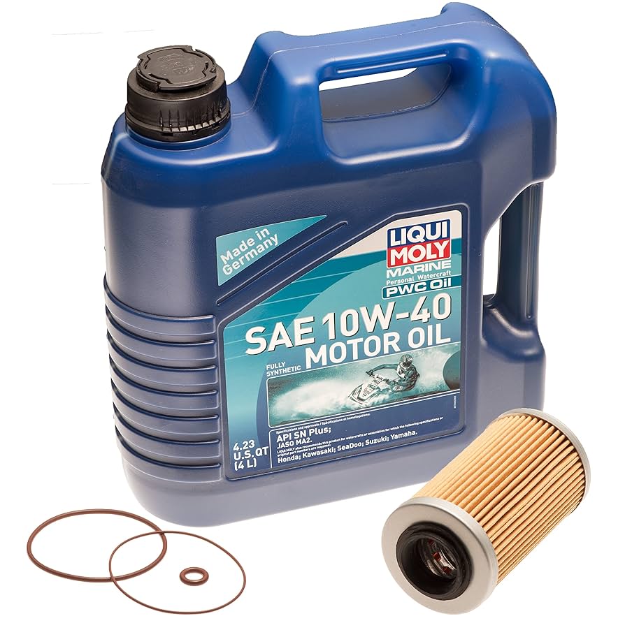 エッセンシャルオイル poteto Amazon.com: Oil Change Kit w/Filter for SeaDoo 4-Tec GTX GTI