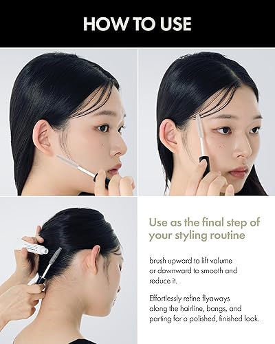 Miniatura 6 de CHAHONG Barra de acabado de cabello, gel de rímel portátil profesional para peluquería para domar los vuelos, no graso, fácil de lavar, domador de