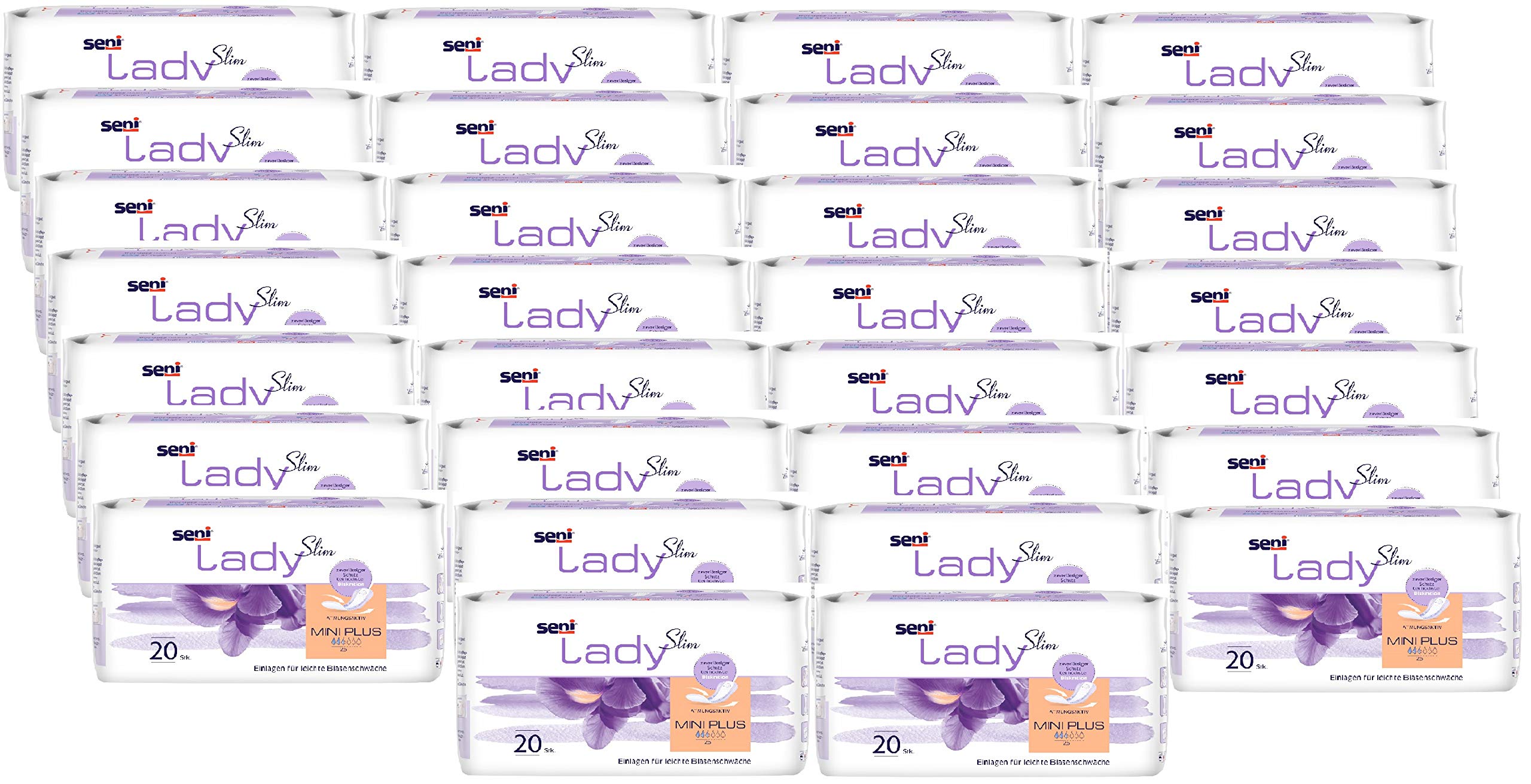 Karton Seni Lady Slim mini plus (30 x 20 Stück)