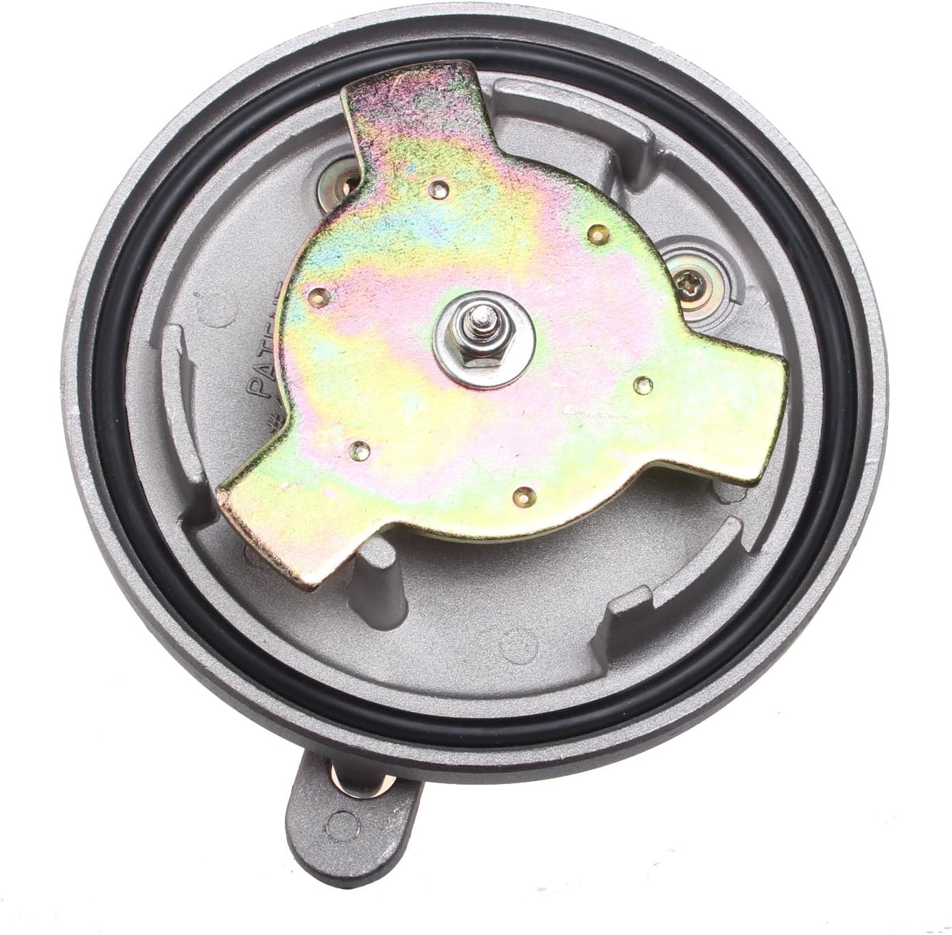 Holdwell Locking Fuel Cap 7X7700 compatible with Caterpillar Excavator 320C Dozers D3C Loaders 931B (Silver)