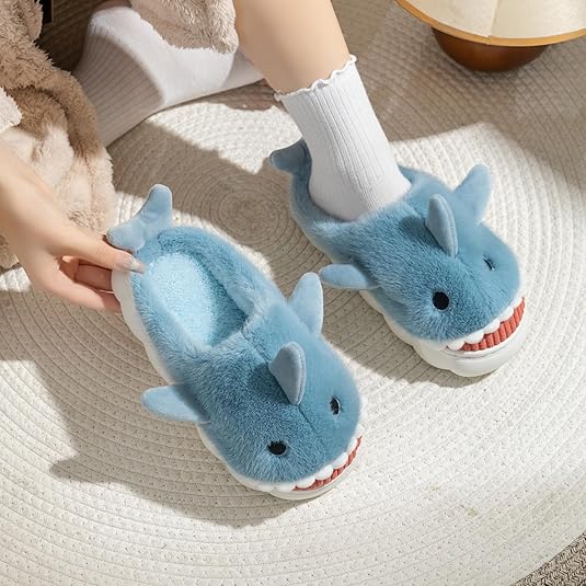 Generisch Koppels Winter Kerstmis Thema Koe Print Pantoffels Mannen En