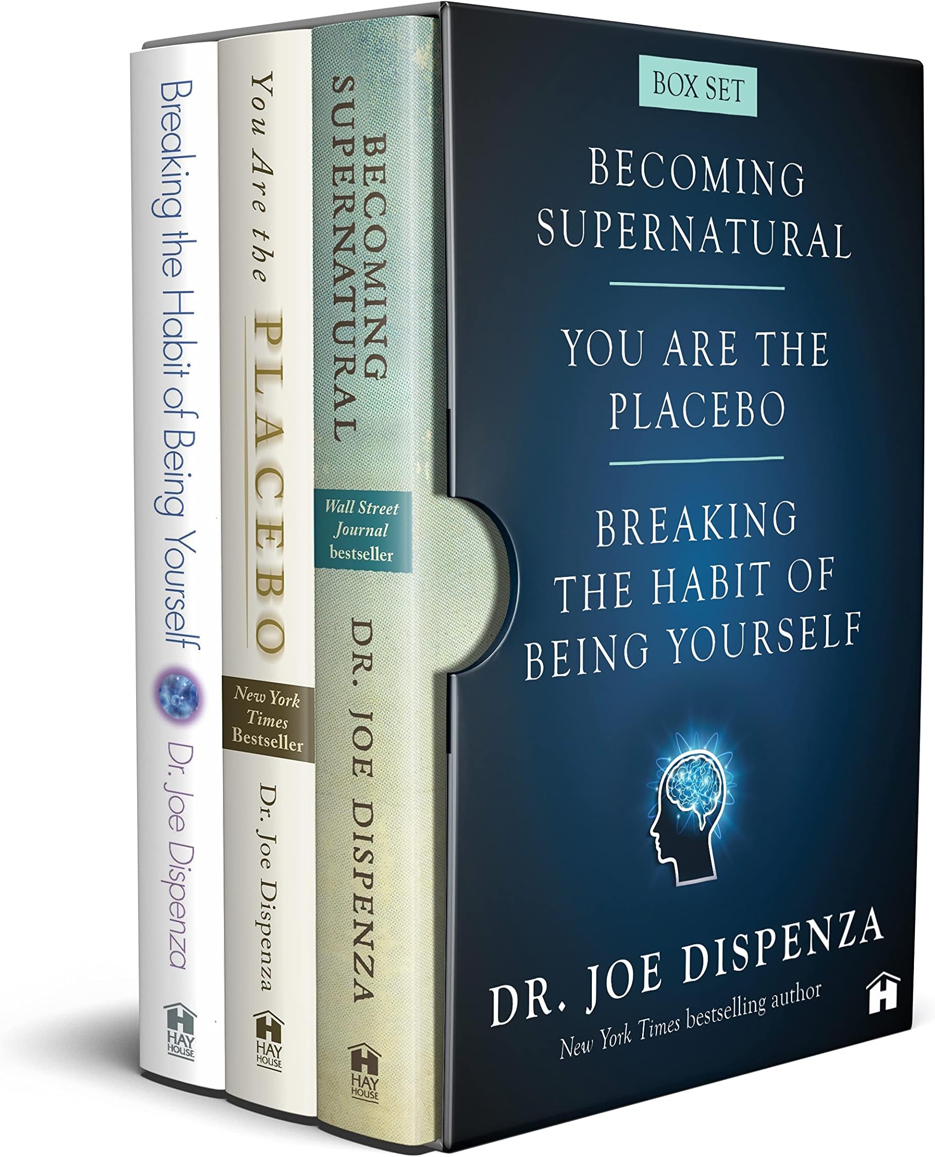 Dr. Joe Dispenza Box Set (Breaking the Habit of Being Yourself, You Are the Placebo, Becoming Supernatural)