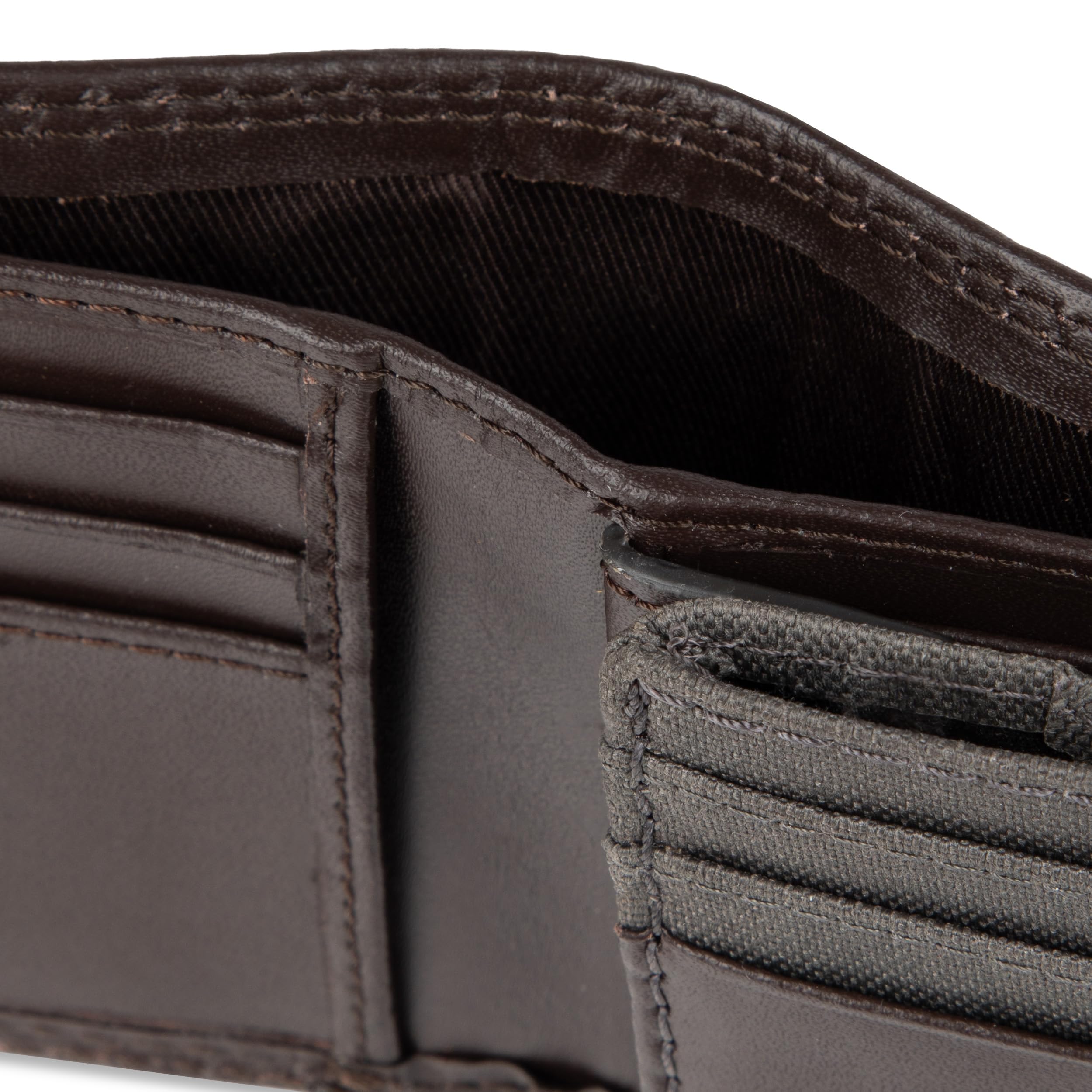 Dickies Cartera de Cadena Delgada para Hombre con Funda Desmontable para Tarjetas, Marrón, Sin tamaño, Cartera de Cadena Delgada con Funda Desmontable para Tarjetas