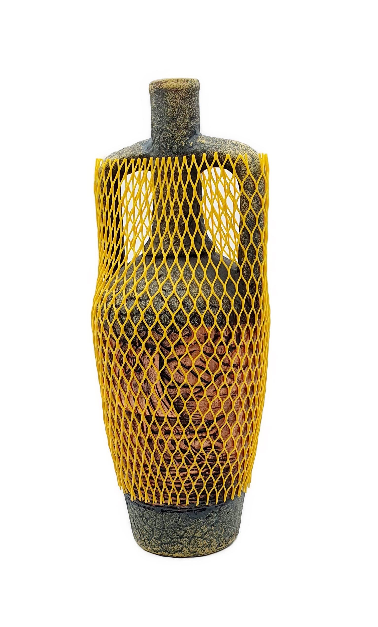 Ø50-130 mm | Jaune | Filet d'emballage | Filet de protection | 100 m | Version solide 65 g/m