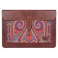 Londo Borsa in Pelle di Grano Superiore per MacBook – Custodia per MacBook Pro e MacBook Air 16