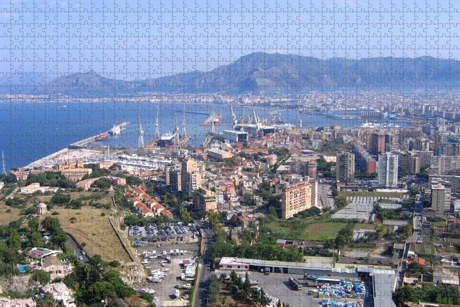 Jigsaw Puzzle for Adults Italy Palermo Sicily Puzzle 1000 Piece Travel Souvenir