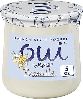 Oui by Yoplait French Style Vanilla Whole Milk Yogurt, 5 OZ Jar