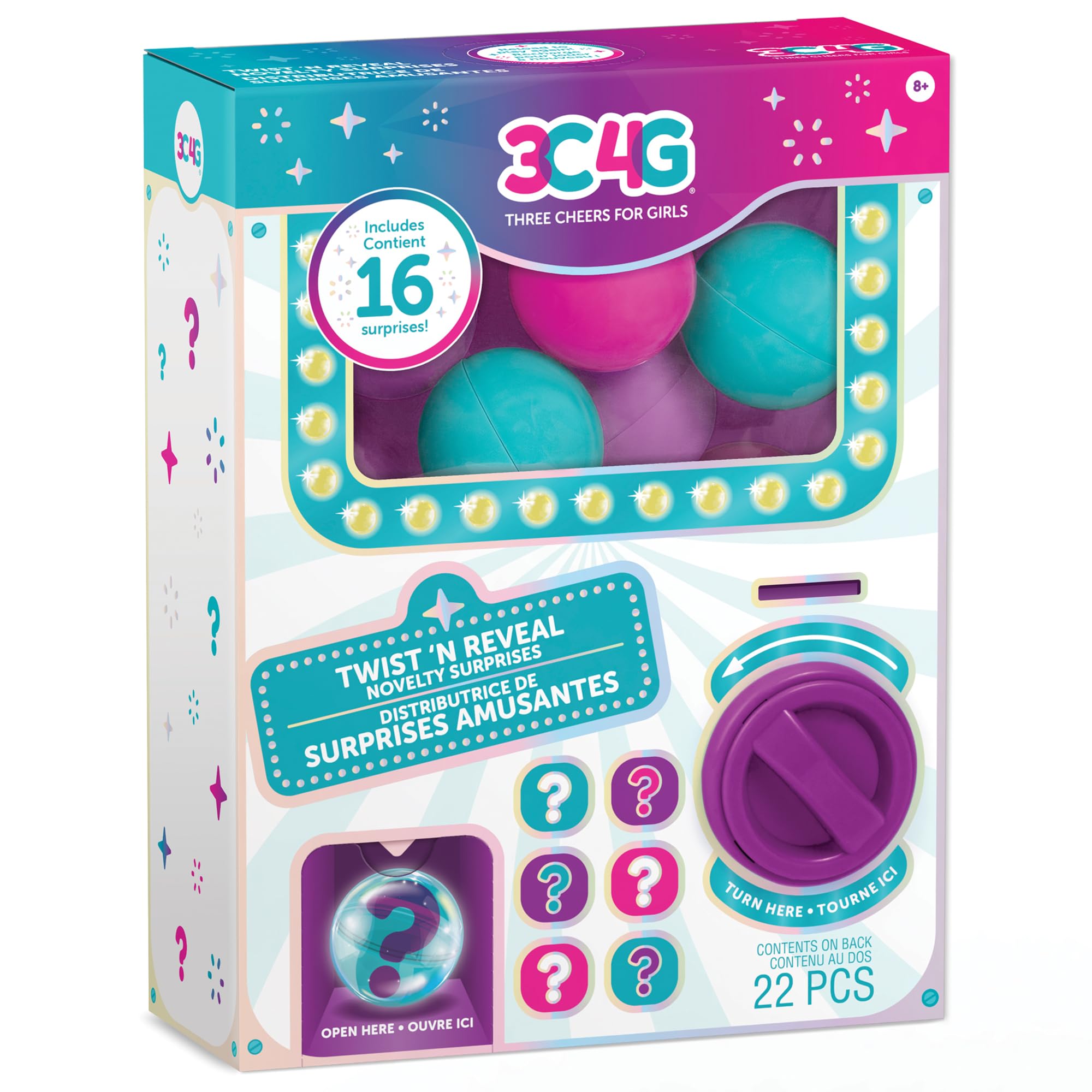 Amazon.com: 3C4G: Twist 'N Reveal Novelty Surprises - Dispenses 16