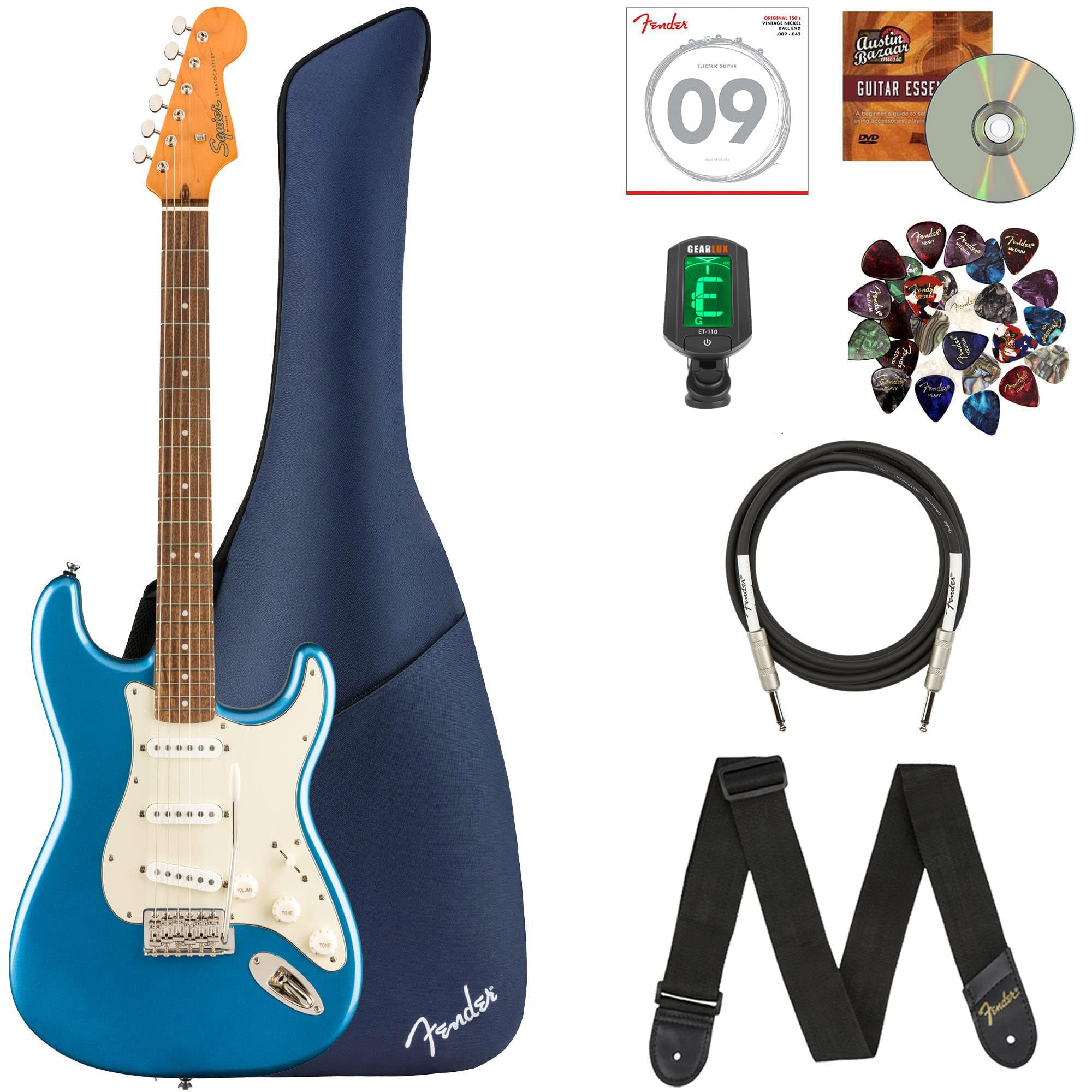 Amazon.com: Fender Squier Classic Vibe '60s Stratocaster - Lake