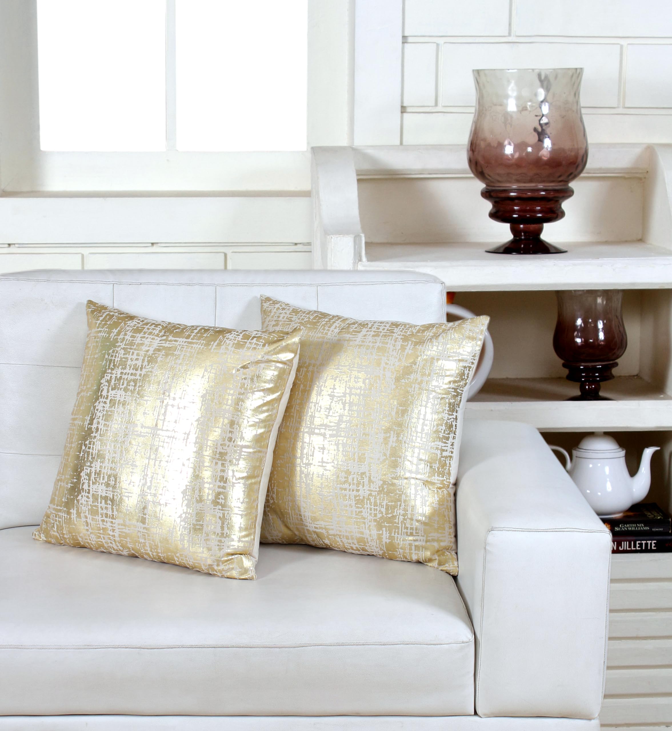 See full amazon price history chart for Amazon Brand - Umi Velvet Mash - Gold Foil Printed Cushion Cover 16 X 16 Pack of 2 Throw Pillow Cover, Slipcover with Hidden Zipper for Bedroom, Living Room, Sofa, Home Decor in Beige Color Amazon Brand - Umi Velvet Mash - Gold Foil Printed Cushion Cover 16 X 16 Pack of 2 Throw Pillow Cover, Slipcover with Hidden Zipper for Bedroom, Living Room, Sofa, Home Decor in Beige Color (B0CWVK4YGF) Amazon Price History, Amazon Price Tracker