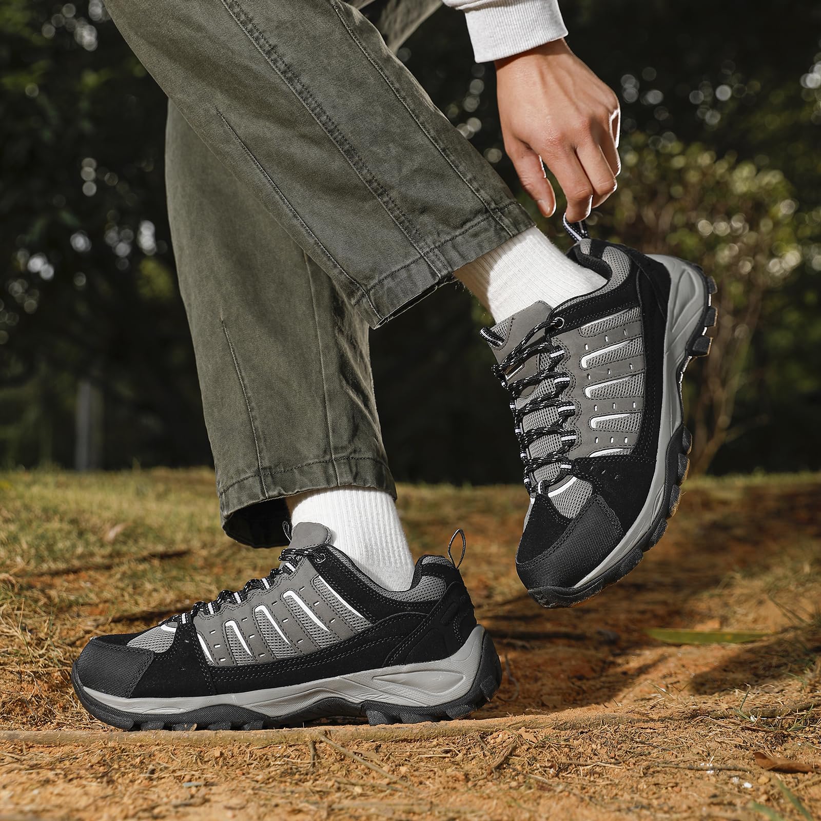 Chaussure de Randonnée pour Homme de Marche Léger Comfortable Baskets ldk2502 Taille 41-46