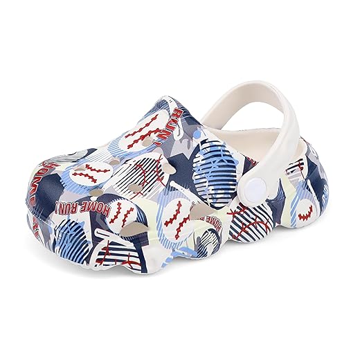 INMINPIN Kids Cute Clogs Cartoon Garden Shoes Boys Girls Slides Slippers Indoor Outdoor Children Water Shower Beach Pool Sandals