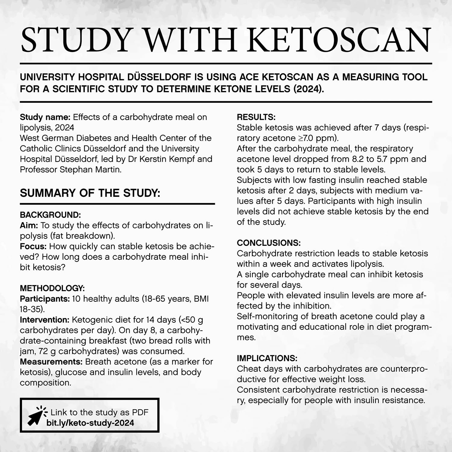 KETOSCAN MultiGenix Medidor de cetosis - mide cetonas en el aliento, dispositivo de prueba profesional para dieta cetogénica