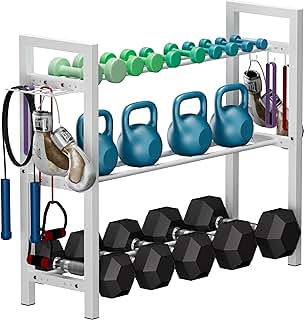 Adjustable Dumbbell Rack, Weight Storage Stand Holder for Du