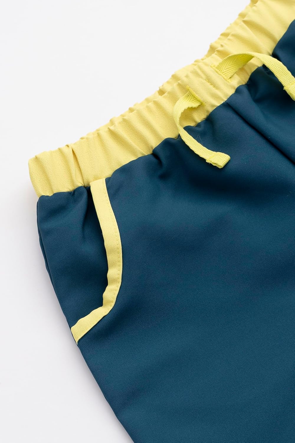 monica + andy Rashguard Top + Pocket Swim Trunks Set