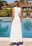 PRETTYGARDEN Summer Maxi Dresses for Women 2026 Sleeveless A Line Flowy Long Casual Sundress Wedding Guest Fashion Clothing