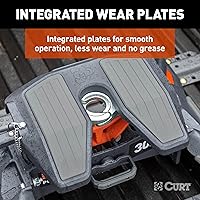 Vista 7 de CURT 16320 PowerRide 30K Enganche de 5 rueda, 30,000 libras