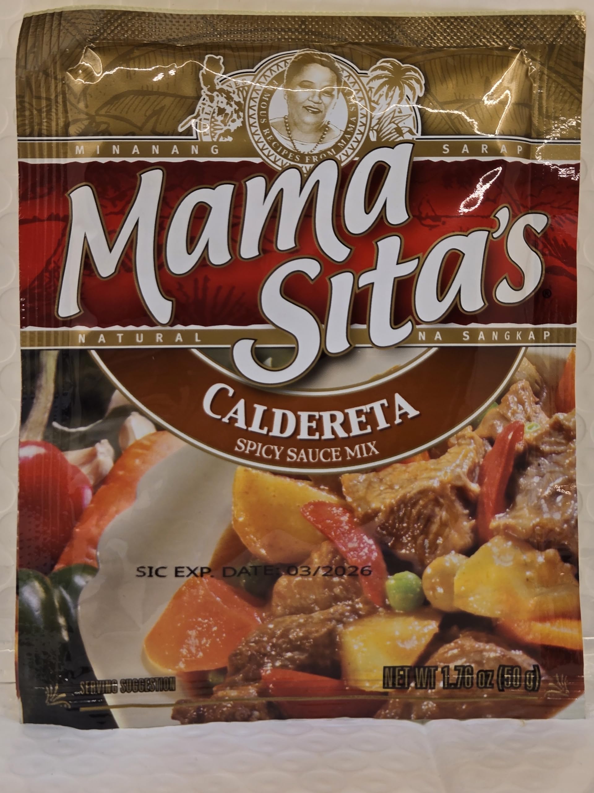 Amazon.com : Mamasitas Mama Sita's Caldereta Spicy Sauce Mix - 2oz