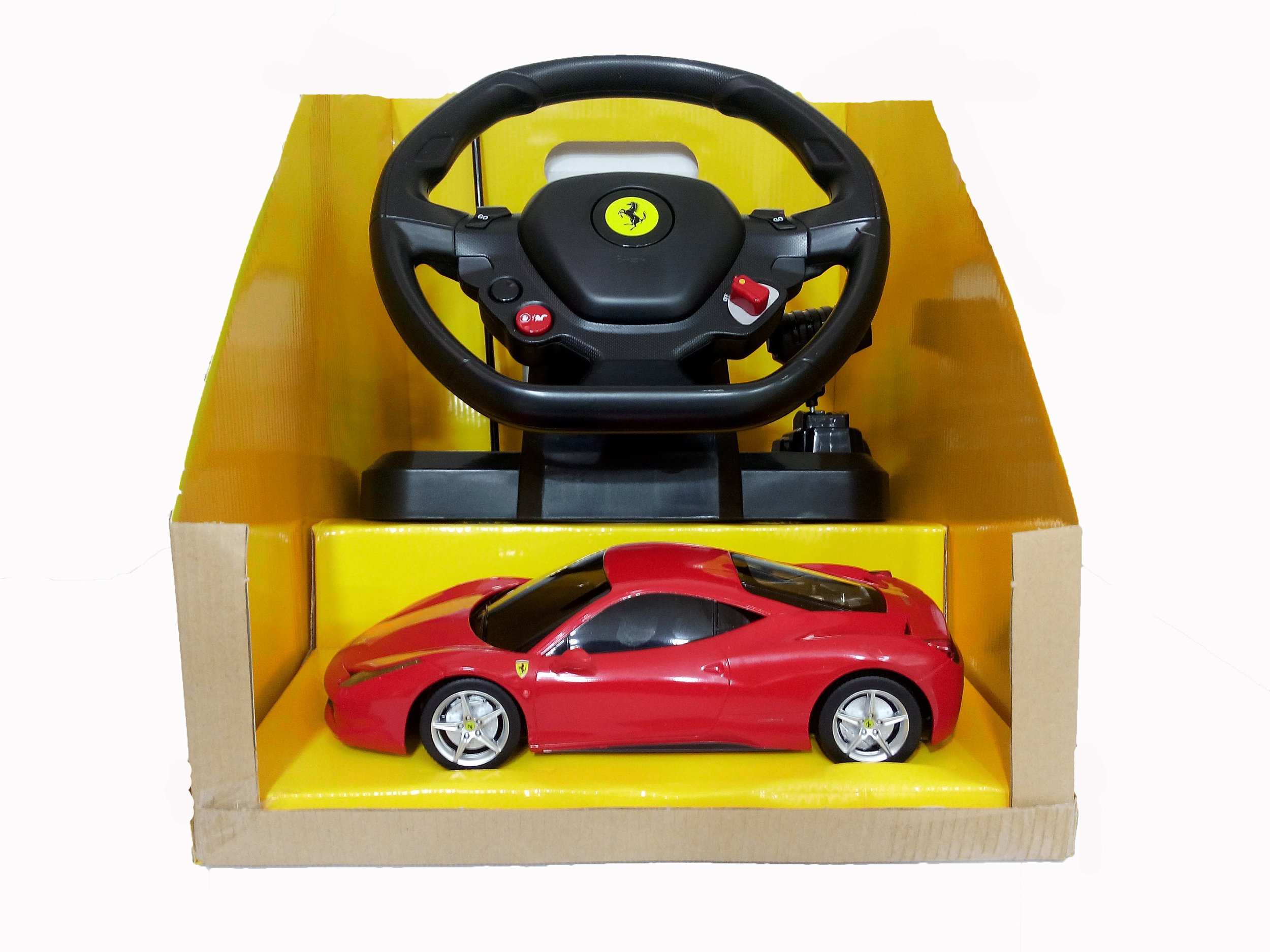 Ferrari 458 Italia ラジコンカー ステアリングセット Rastar 1:18