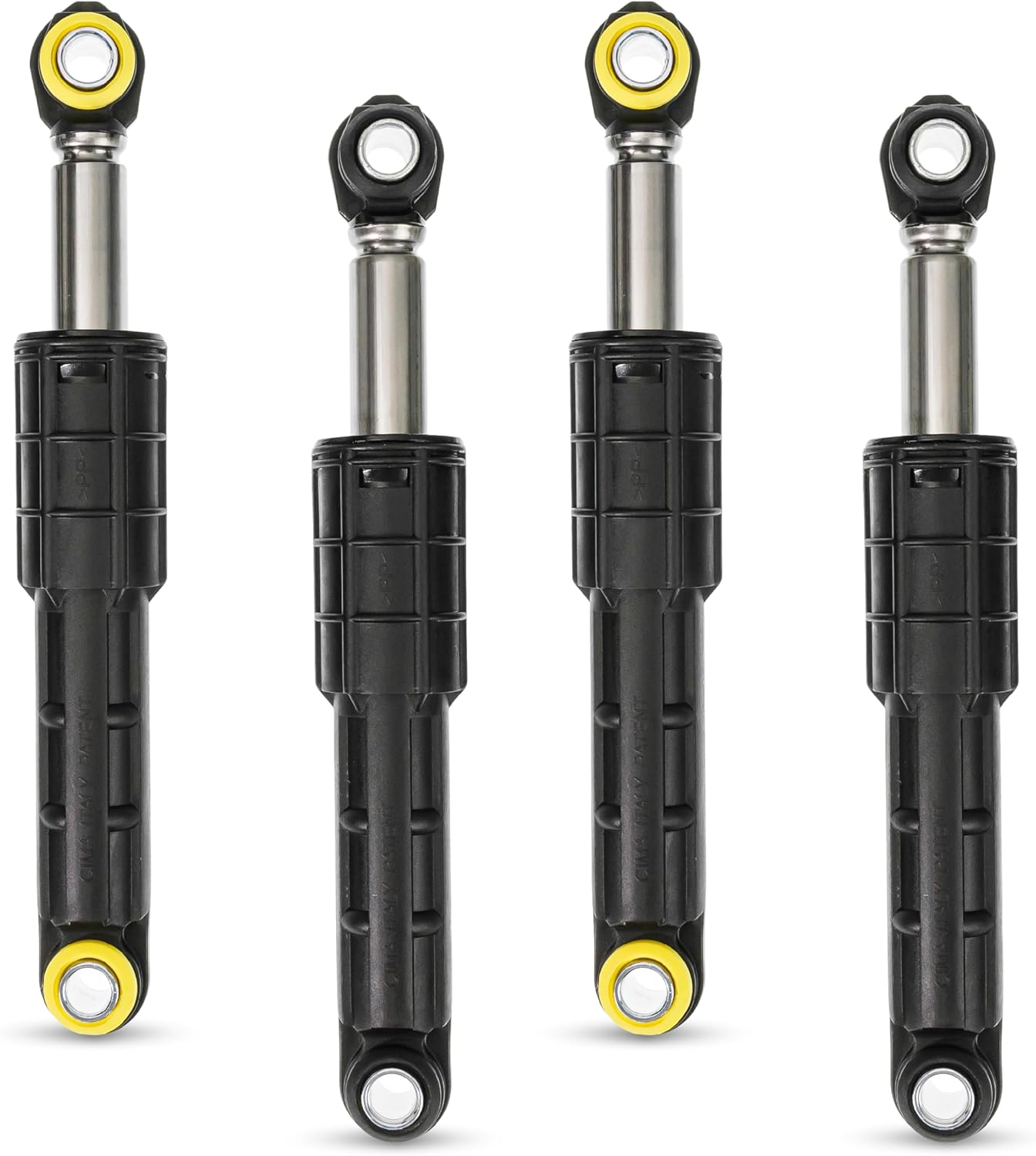 [UPGRADED] BlueStars DC66-00470A & DC66-00470B Washer Shock Absorber Replacement - Compatible with Samsung Washing Machines - Replaces AP4206426 2020946 DC66-00650C DC66-00650D PS4212219 - Pack of 4