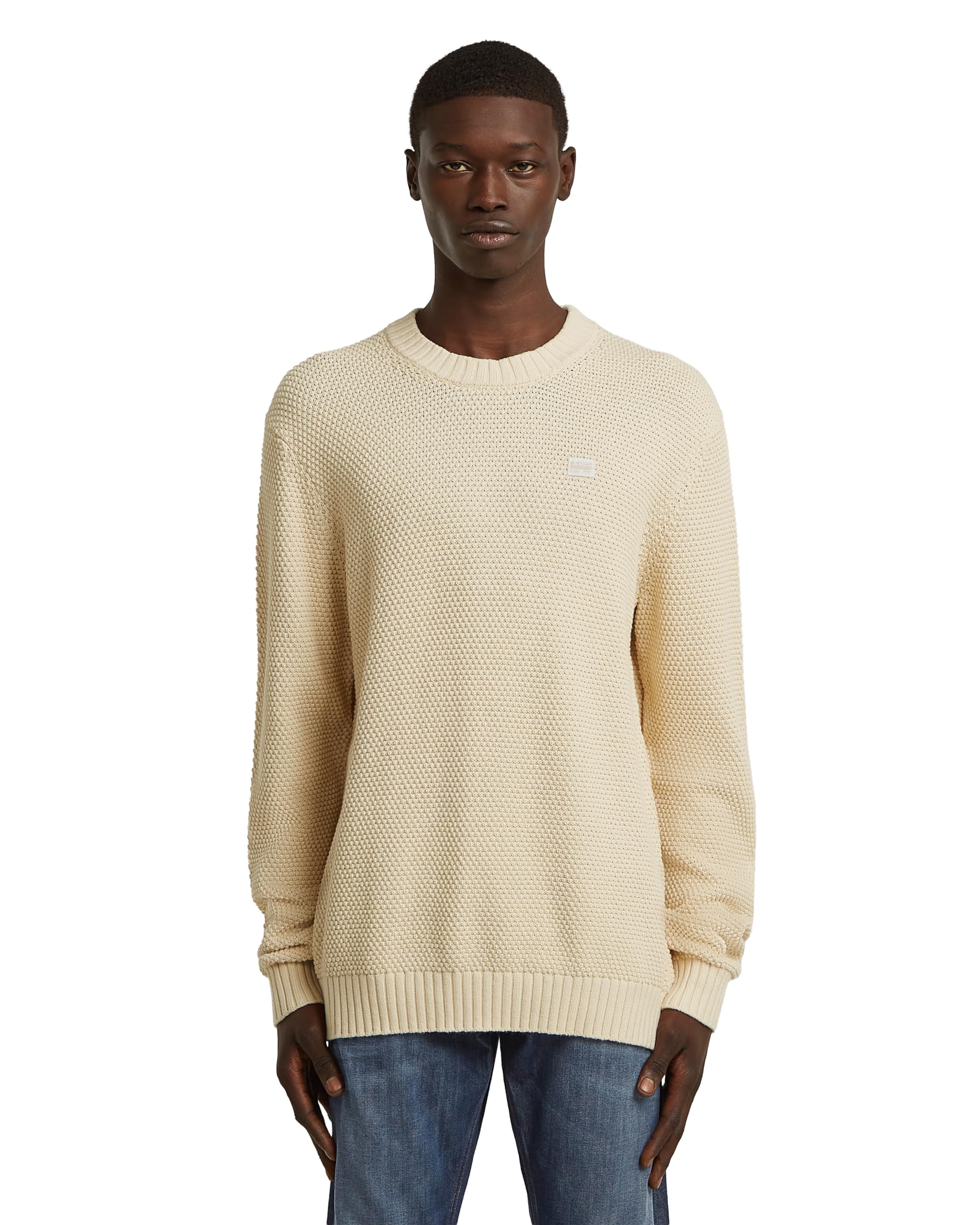 G-STAR Herren Honey Comb Structure r Knit