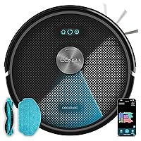 Cecotec Robot Aspirapolvere e Lavapavimenti Conga M50. Navigazione Laser