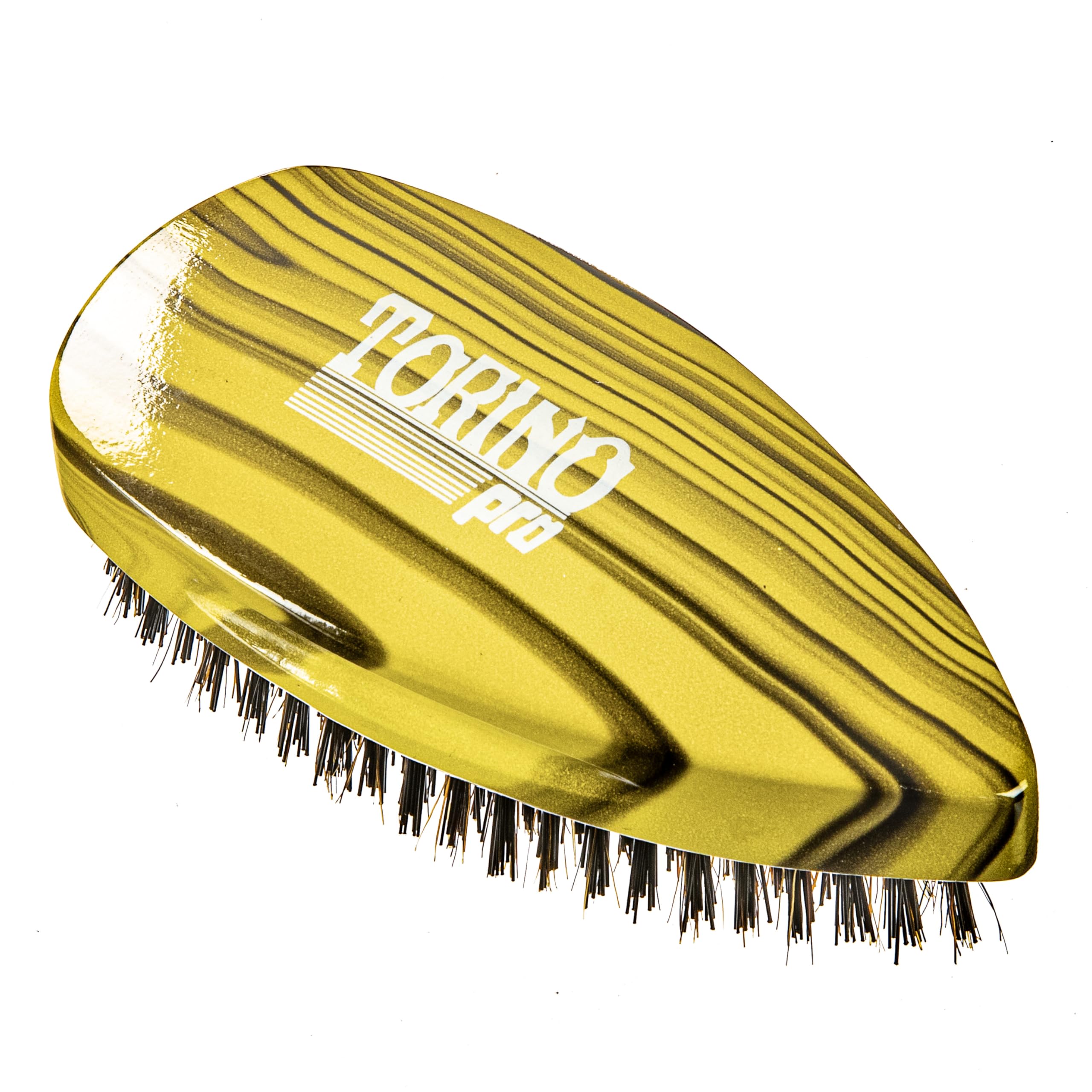 Torino Pro Wave Brush #903- Hard Pointy Palm bristles - Reinforced bristles -Patented Design- Great for wolfing to manage your 360 Waves