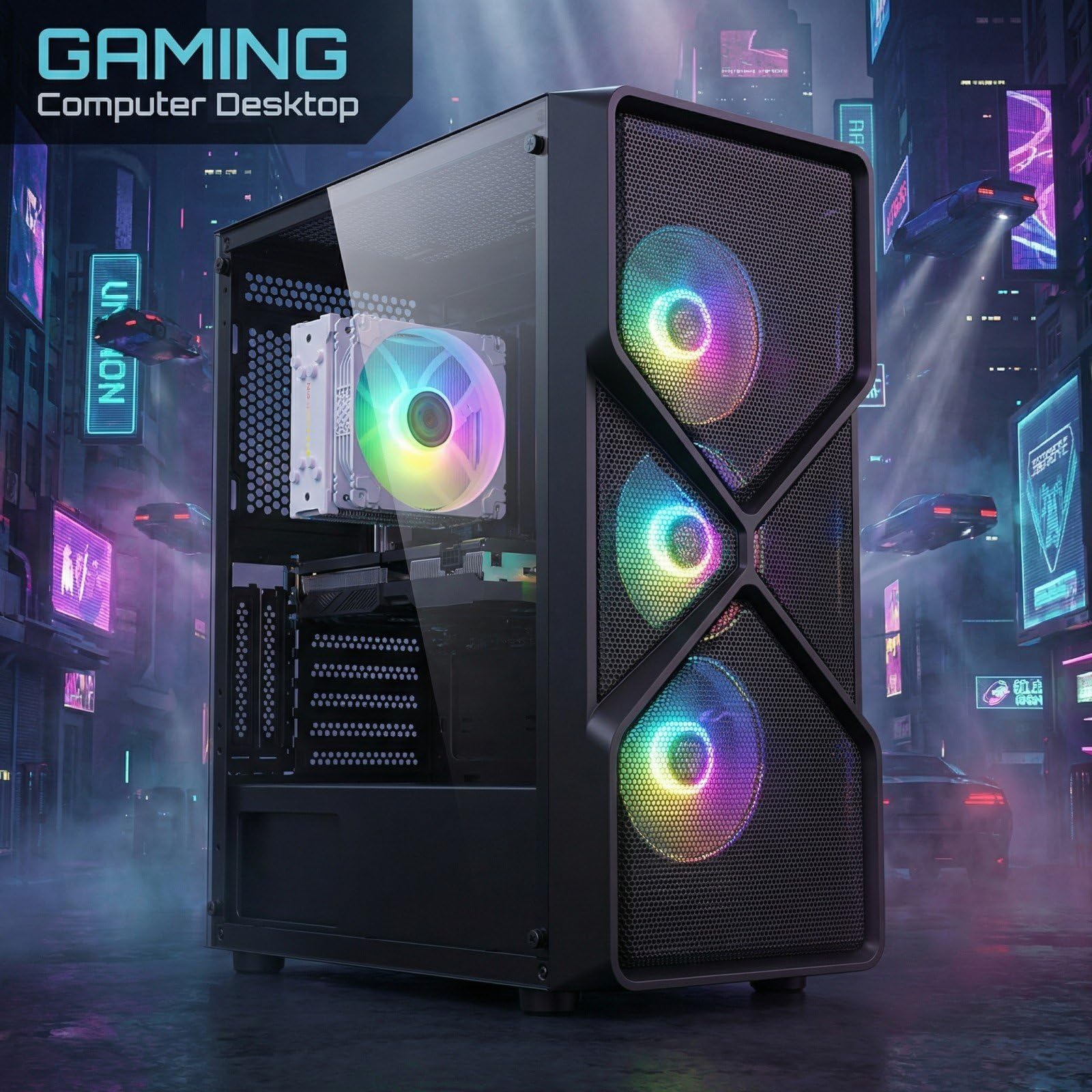 STGSivir PC Gaming, Core i7-6700, RTX 2060 Super 8G, 32G DDR4,1T