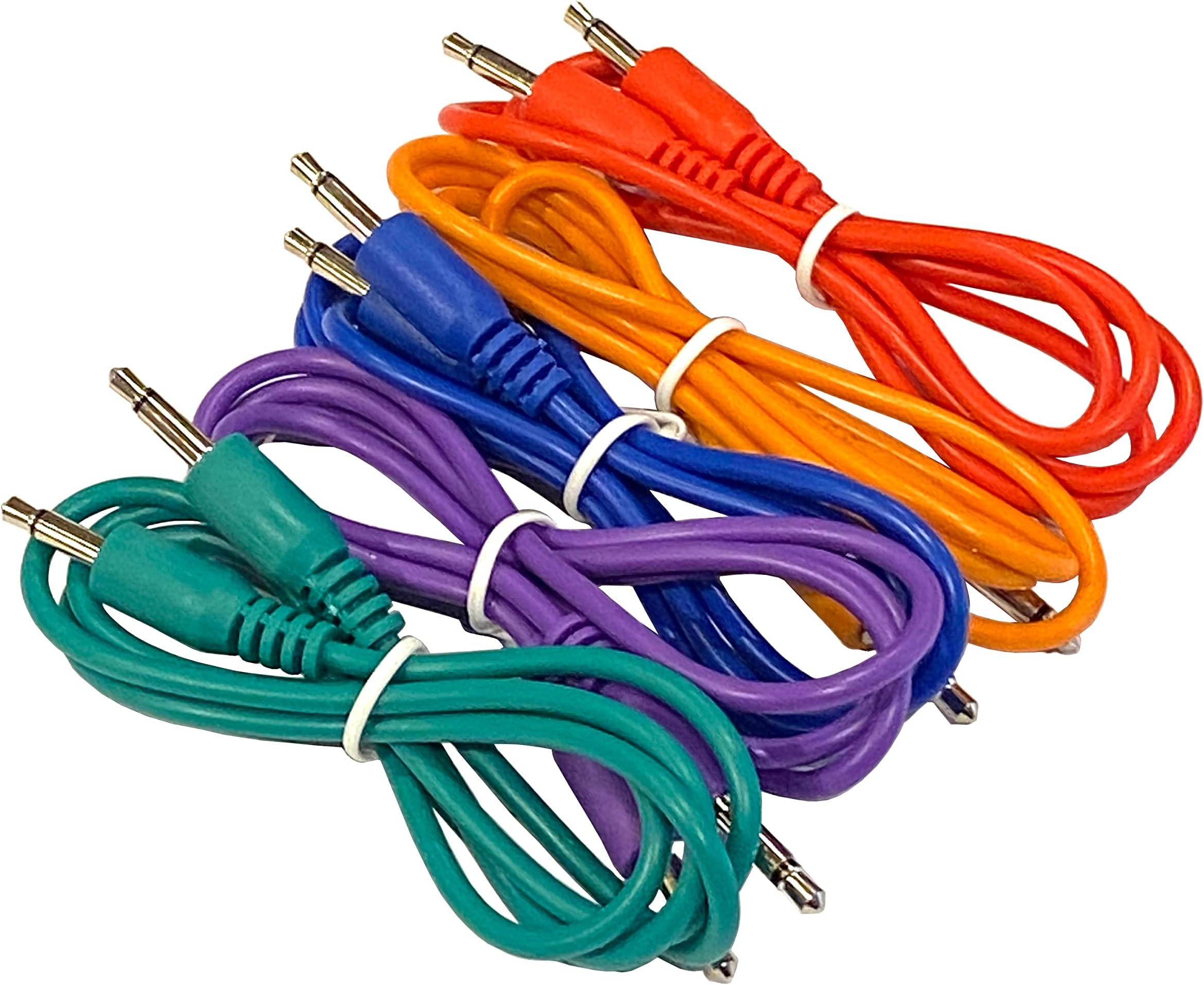 Amazon.com: Hosa CMM-890 Eurorack Patch Cables 8-Pack - 3 Feet ...